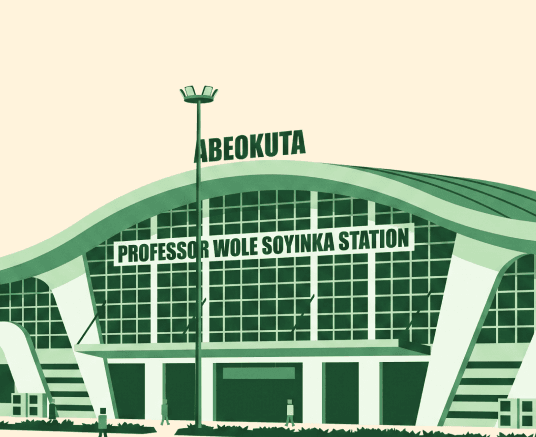 Professor Wole Soyinka Station in Abeokuta